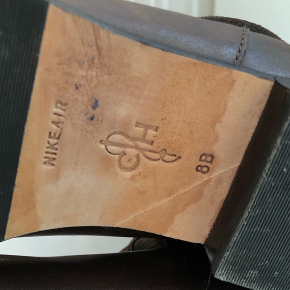 Cole Haan Nike Air Brown Tall Boots Size 8 - Picture 8 of 10